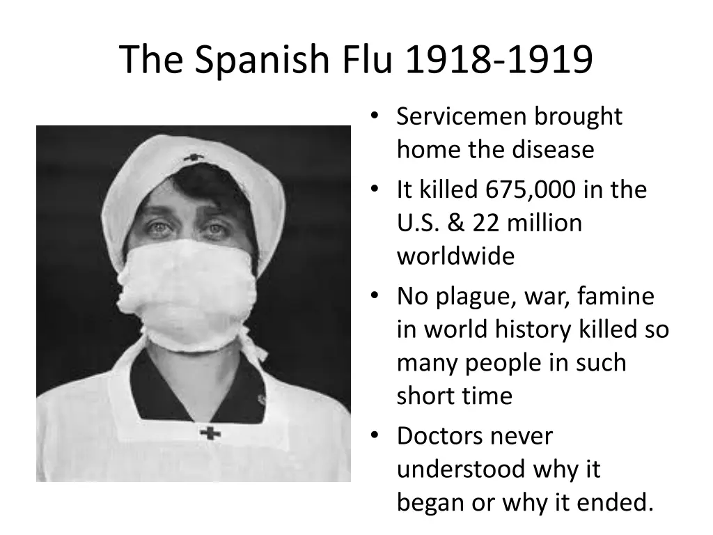 the spanish flu 1918 1919