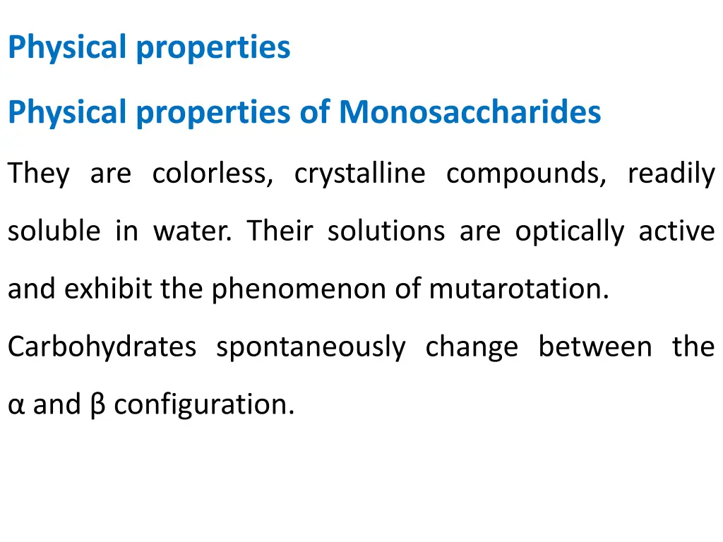 physical properties