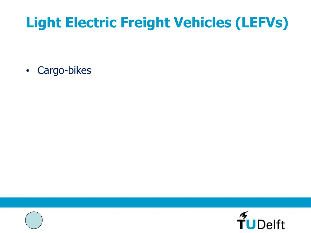 light electric freight vehicles lefvs 1