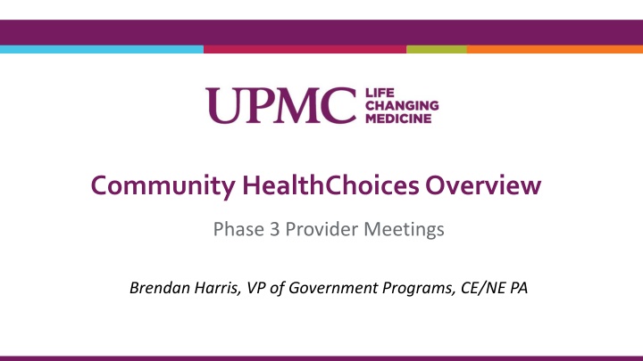 community healthchoices overview