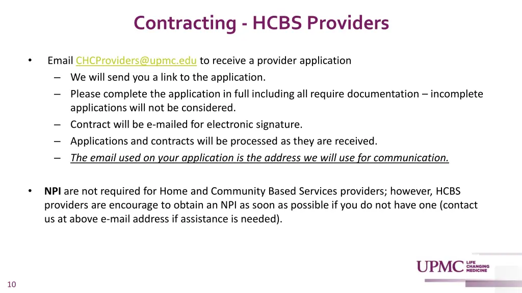 contracting hcbs providers