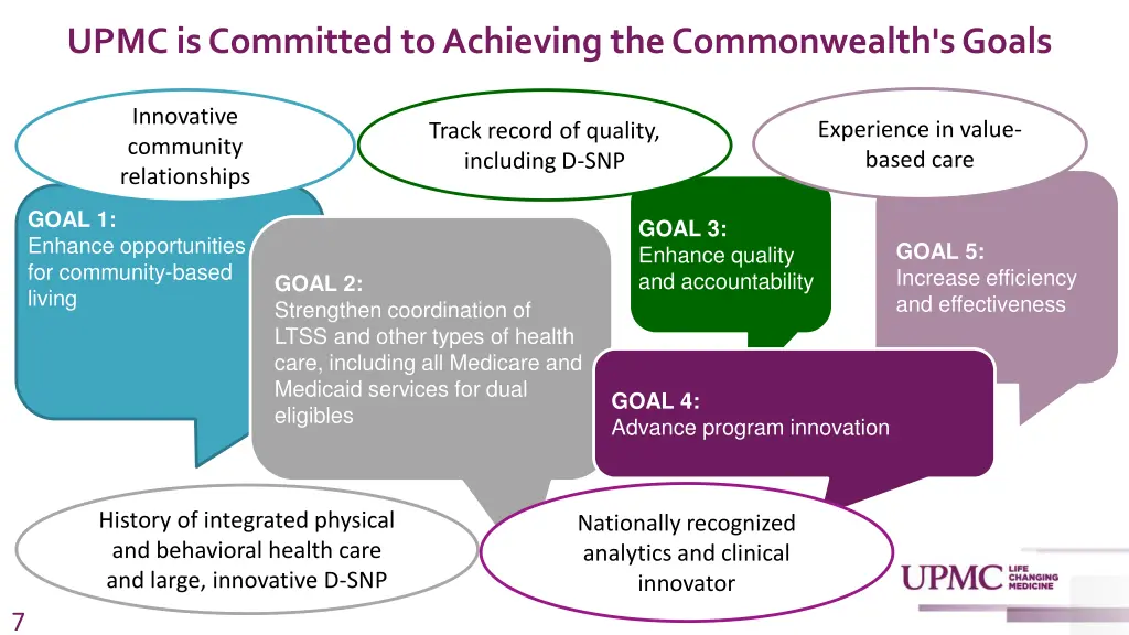 upmc is committed to achieving the commonwealth
