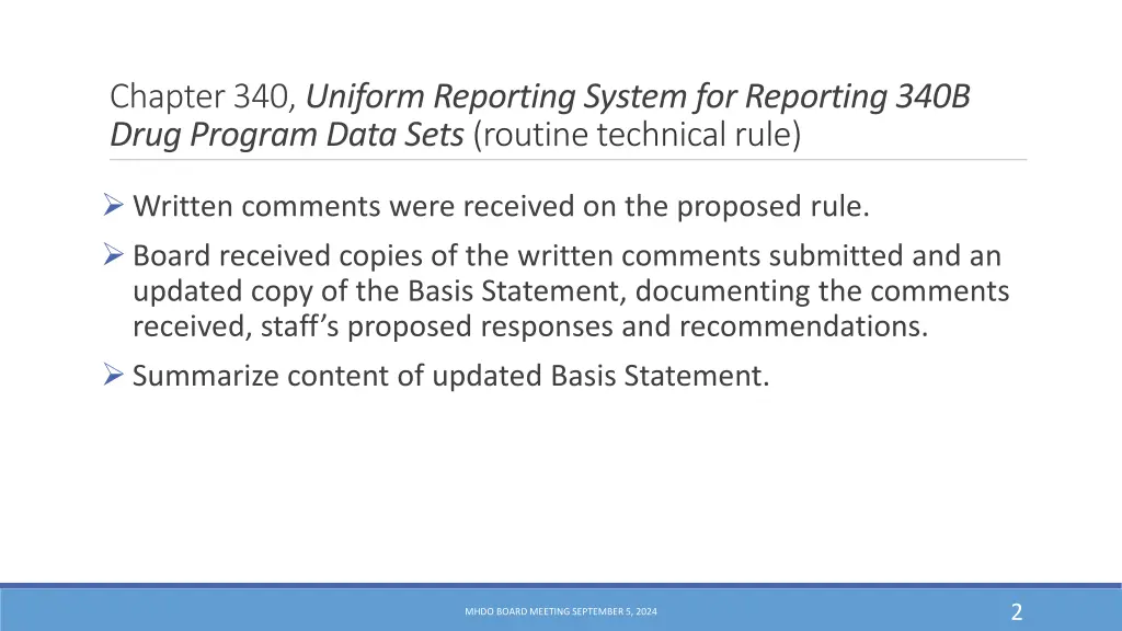 chapter 340 uniform reporting system
