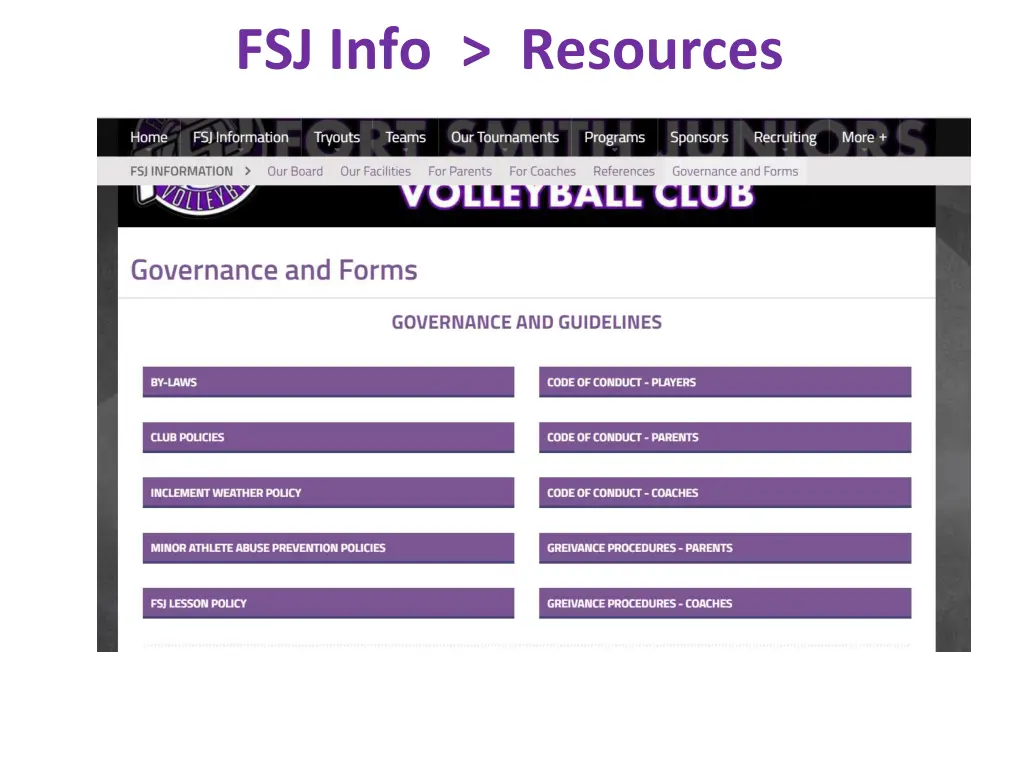 fsj info resources