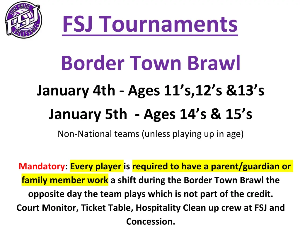 fsj tournaments 1