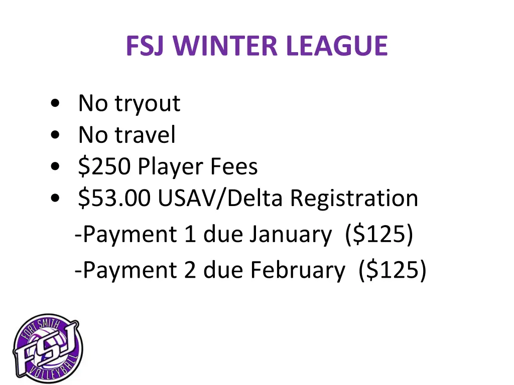 fsj winter league 1