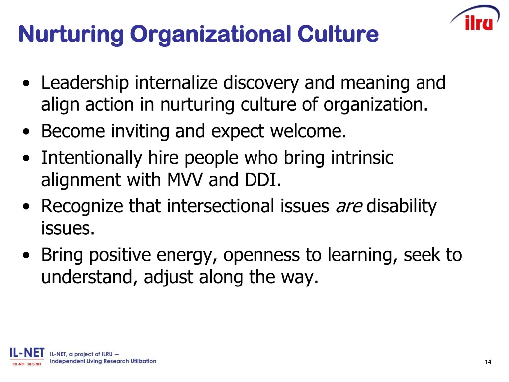 nurturing organizational culture nurturing