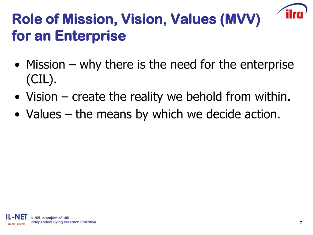 role of mission vision values mvv role of mission