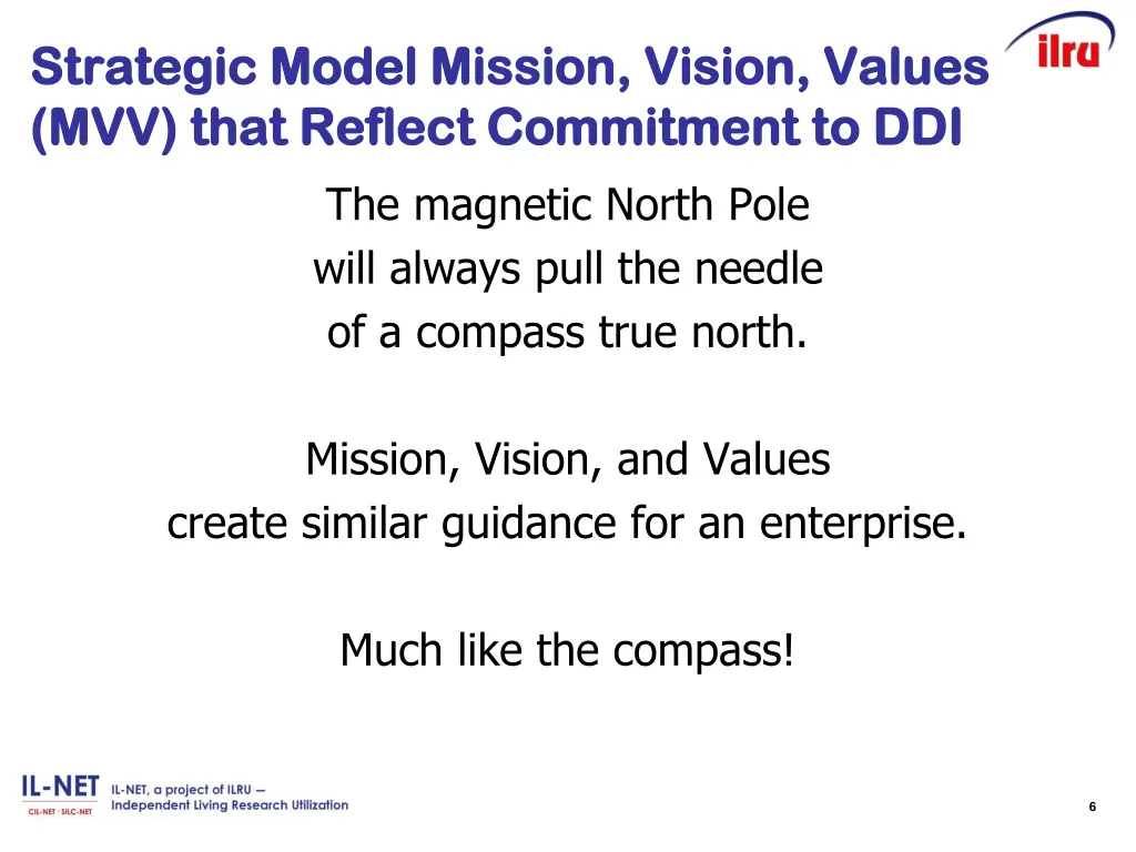 strategic model mission vision values strategic