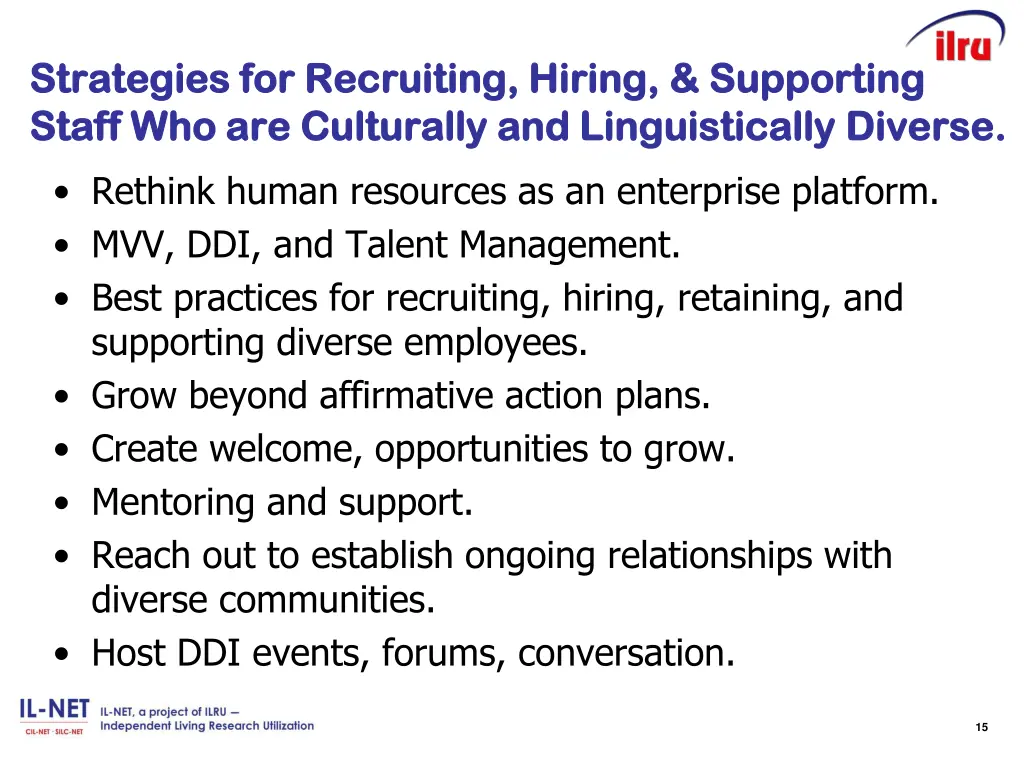 strategies for recruiting hiring supporting