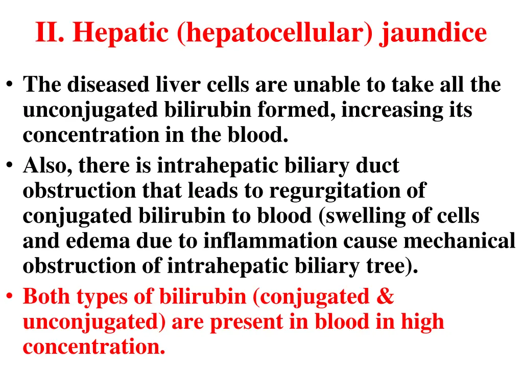 ii hepatic hepatocellular jaundice 1