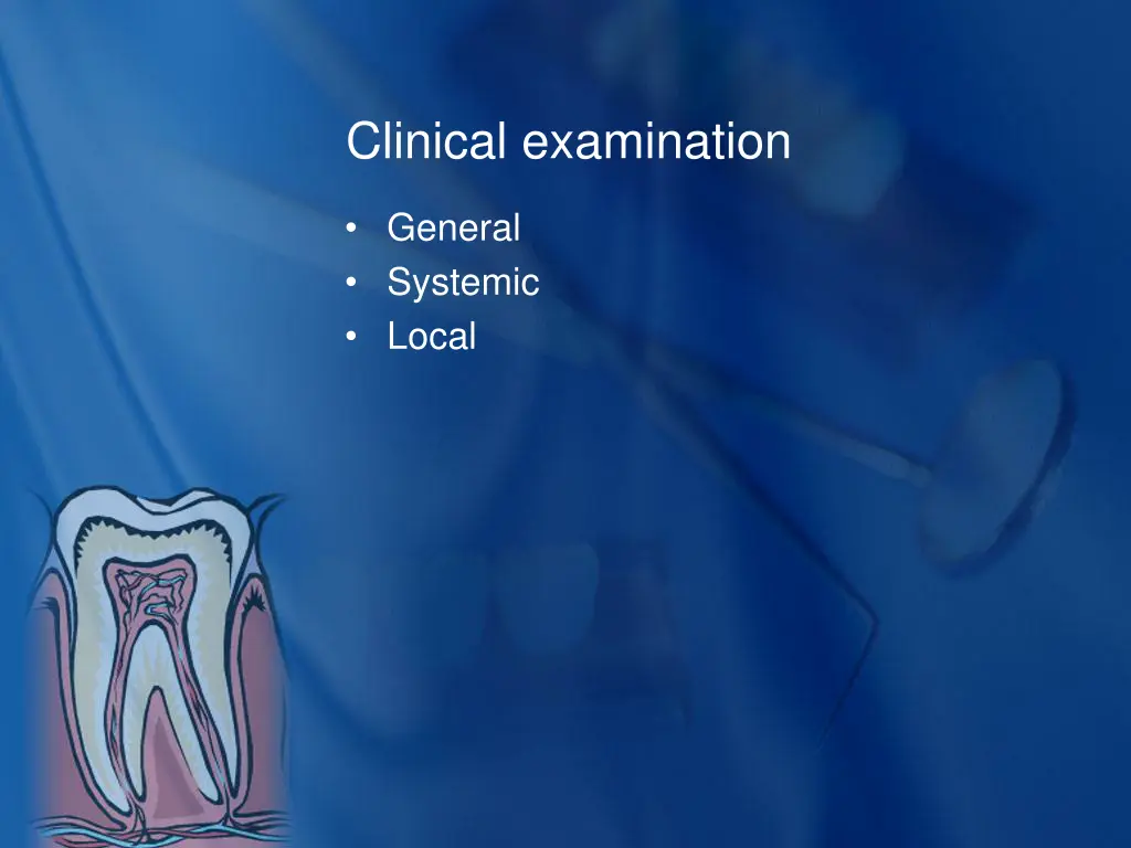 clinical examination