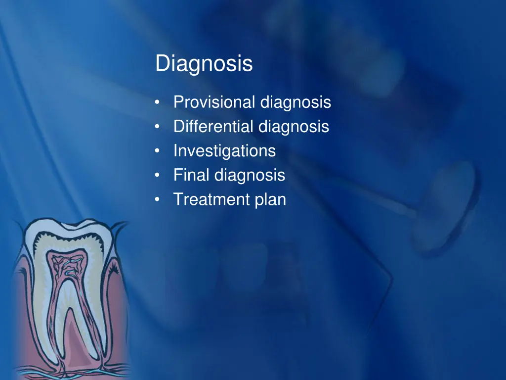diagnosis