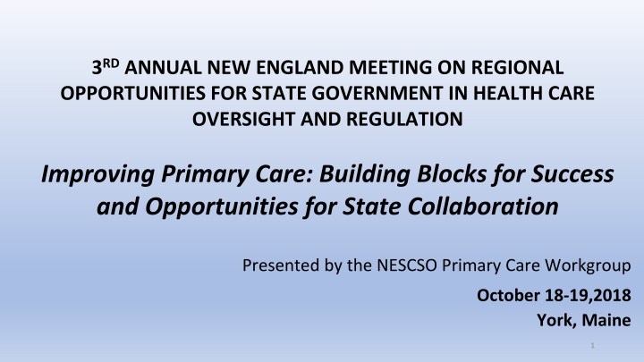 3 rd annual new england meeting on regional