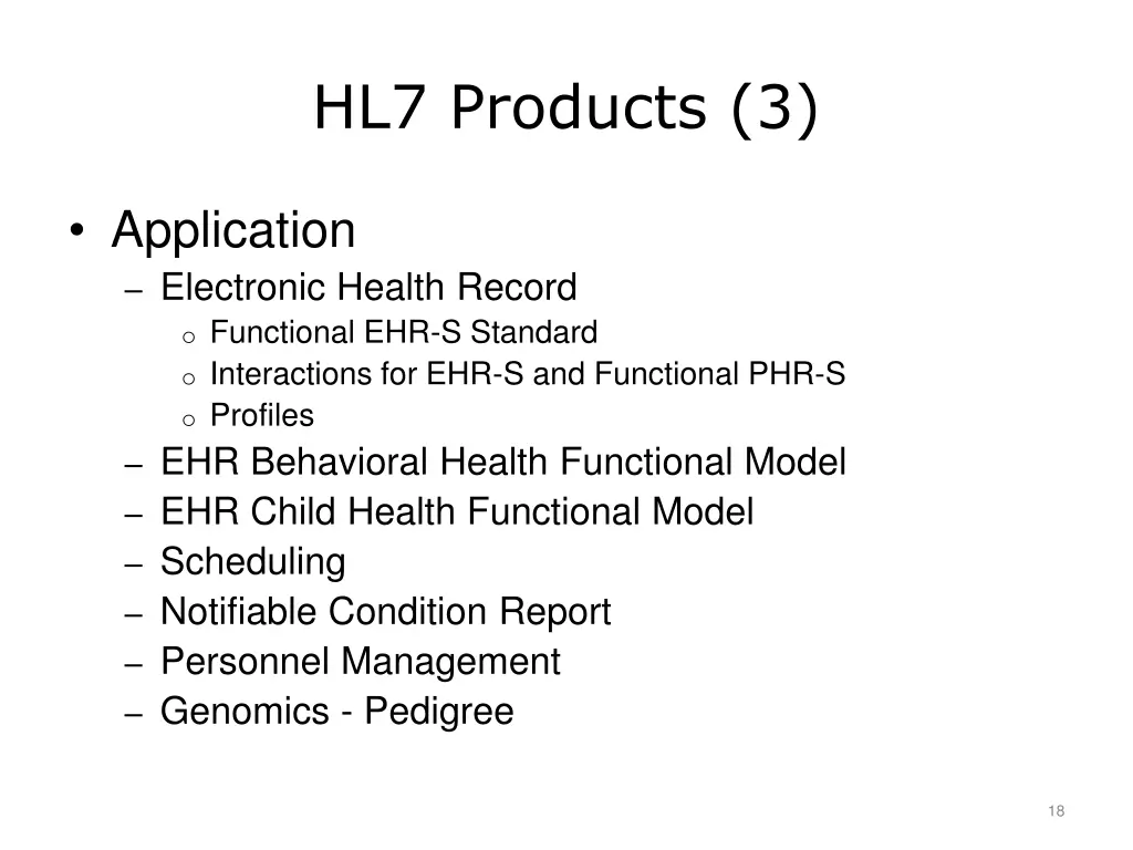 hl7 products 3