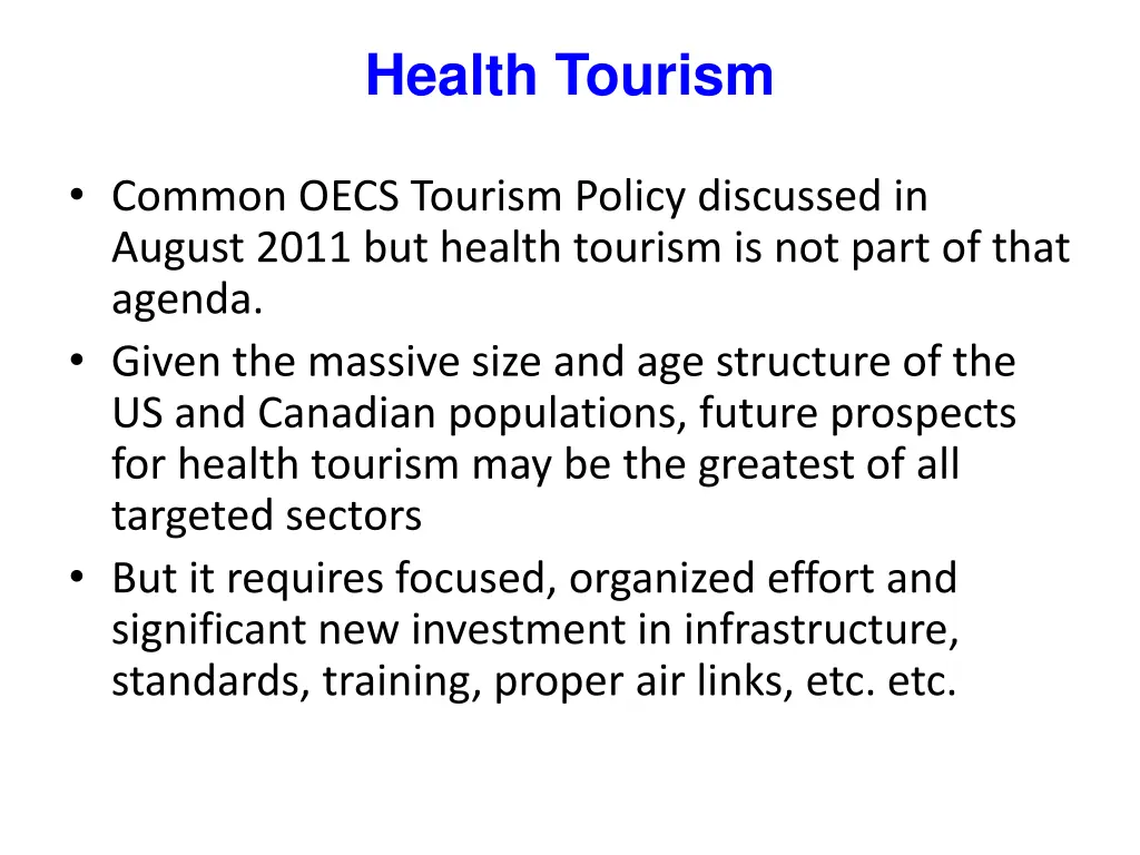 health tourism