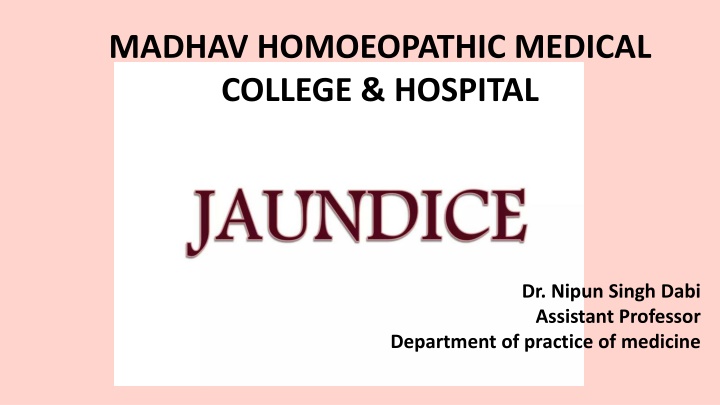 madhav homoeopathic medical college hospital