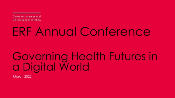 erf annual conference