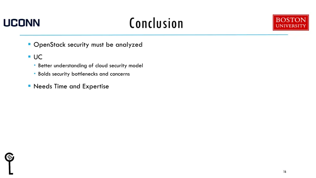 conclusion
