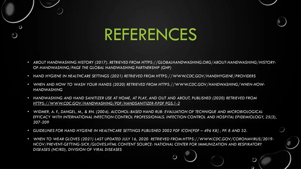 references