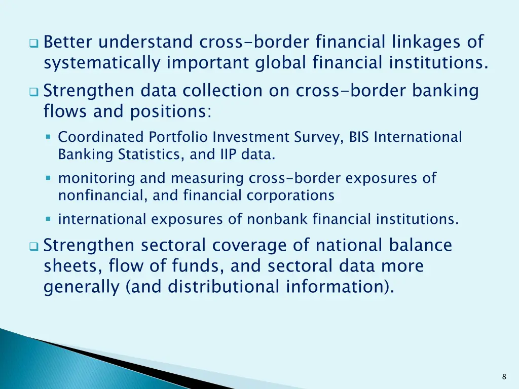better understand cross border financial linkages