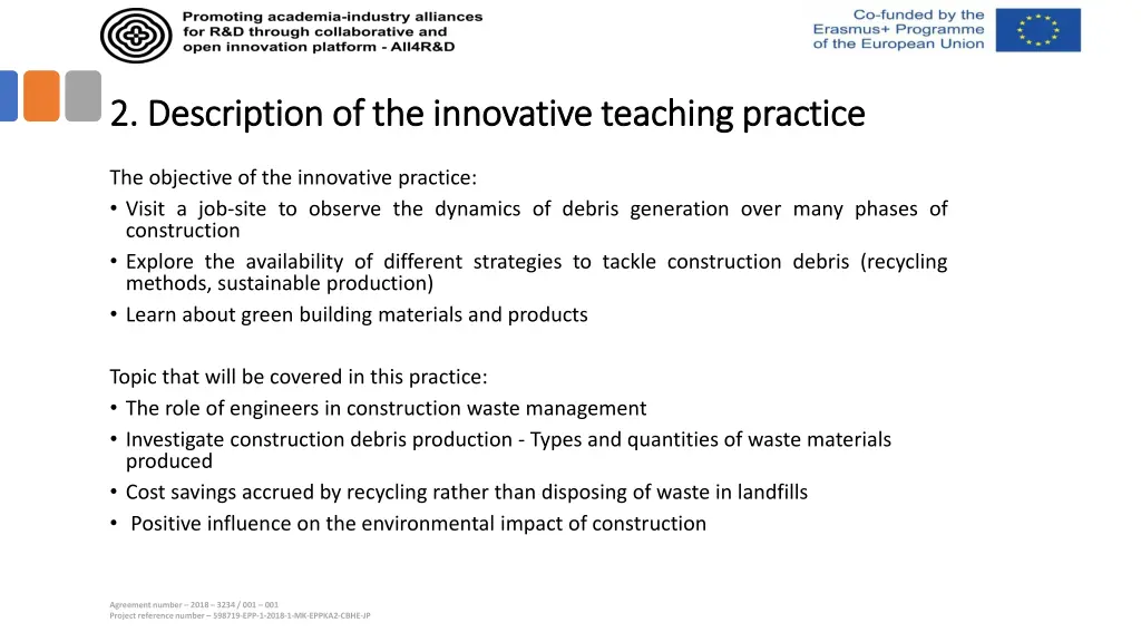 2 description of the innovative teaching practice 1