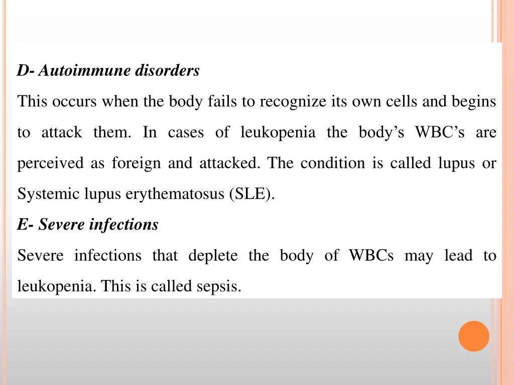d autoimmune disorders