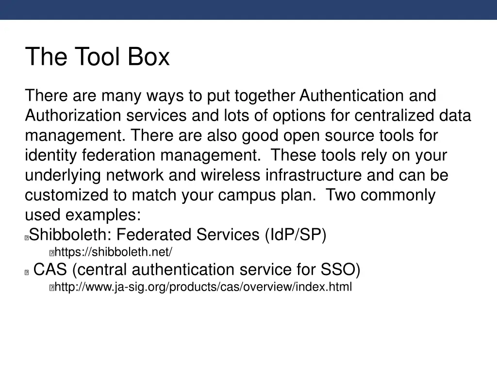 the tool box