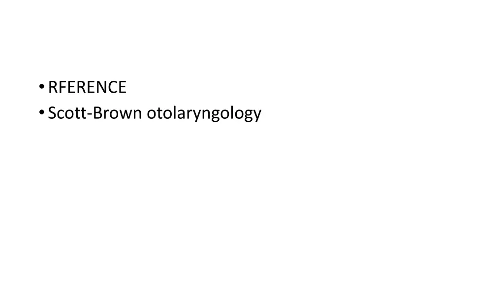 rference scott brown otolaryngology
