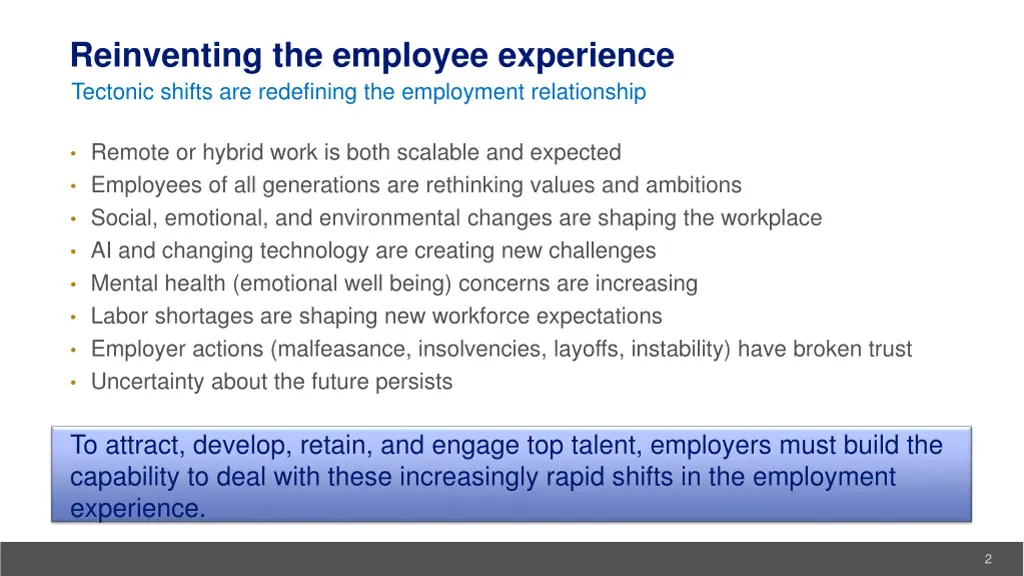 reinventing the employee experience tectonic