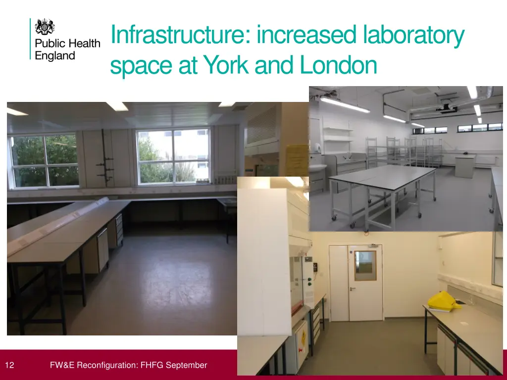 infrastructure increased laboratory space at york