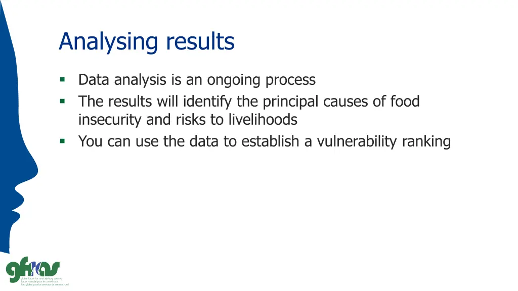 analysing results