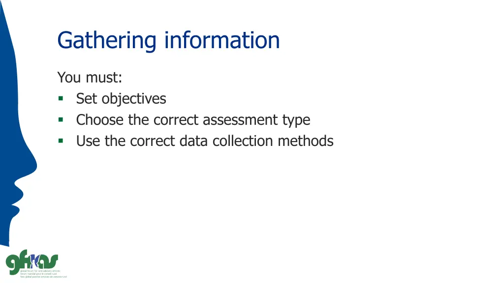 gathering information