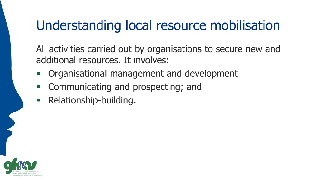 understanding local resource mobilisation