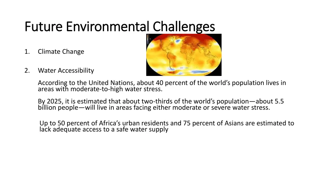 future environmental future environmental