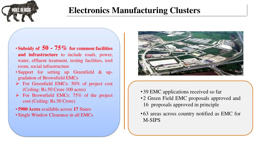 electronics manufacturing clusters