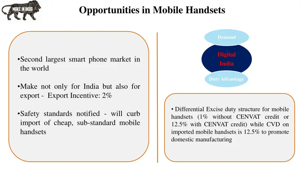 opportunities in mobile handsets