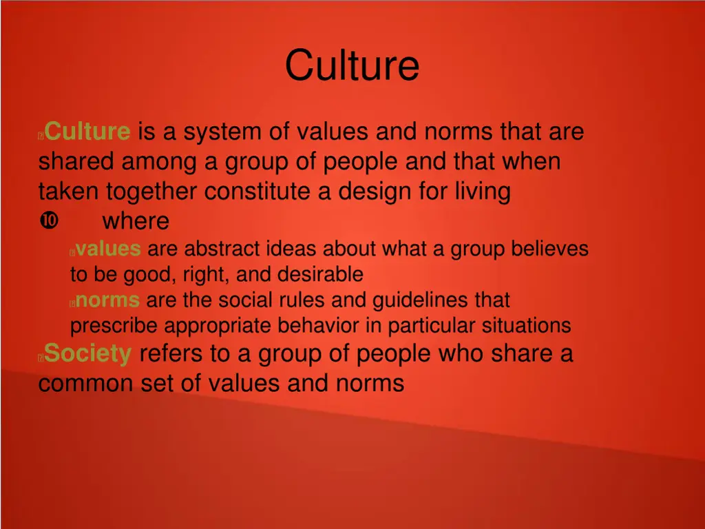culture