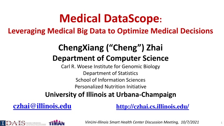medical datascope leveraging medical big data