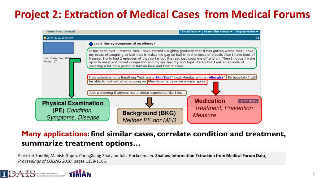 project 2 extraction of medical cases from