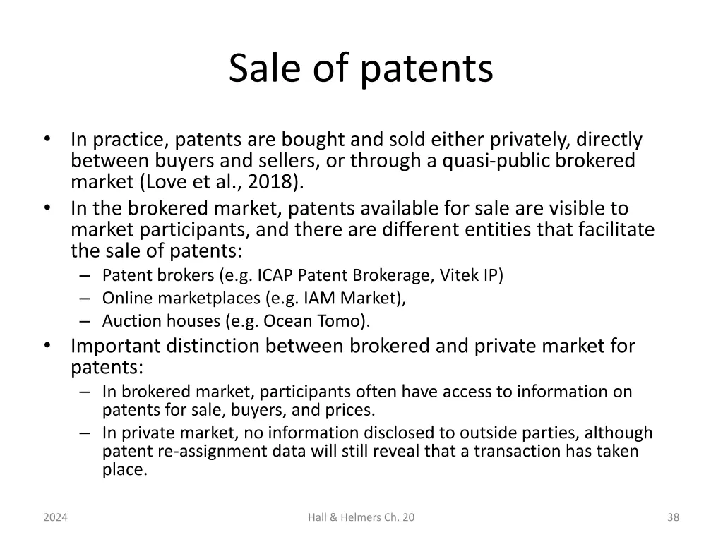sale of patents 2