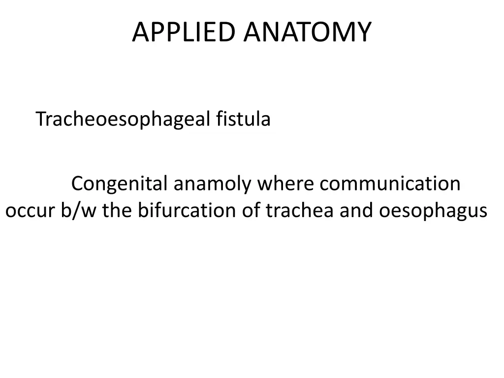 applied anatomy