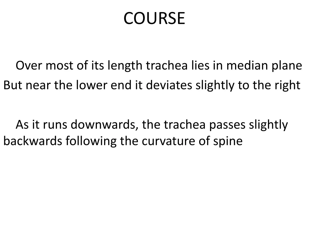 course