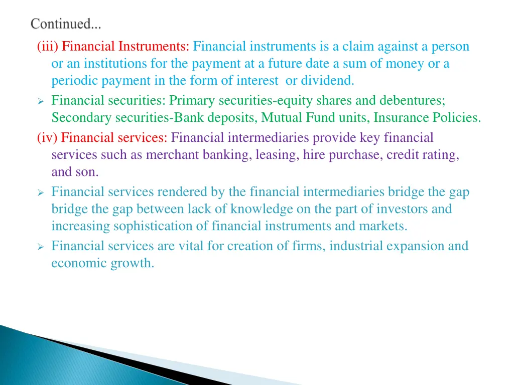 iii financial instruments financial instruments