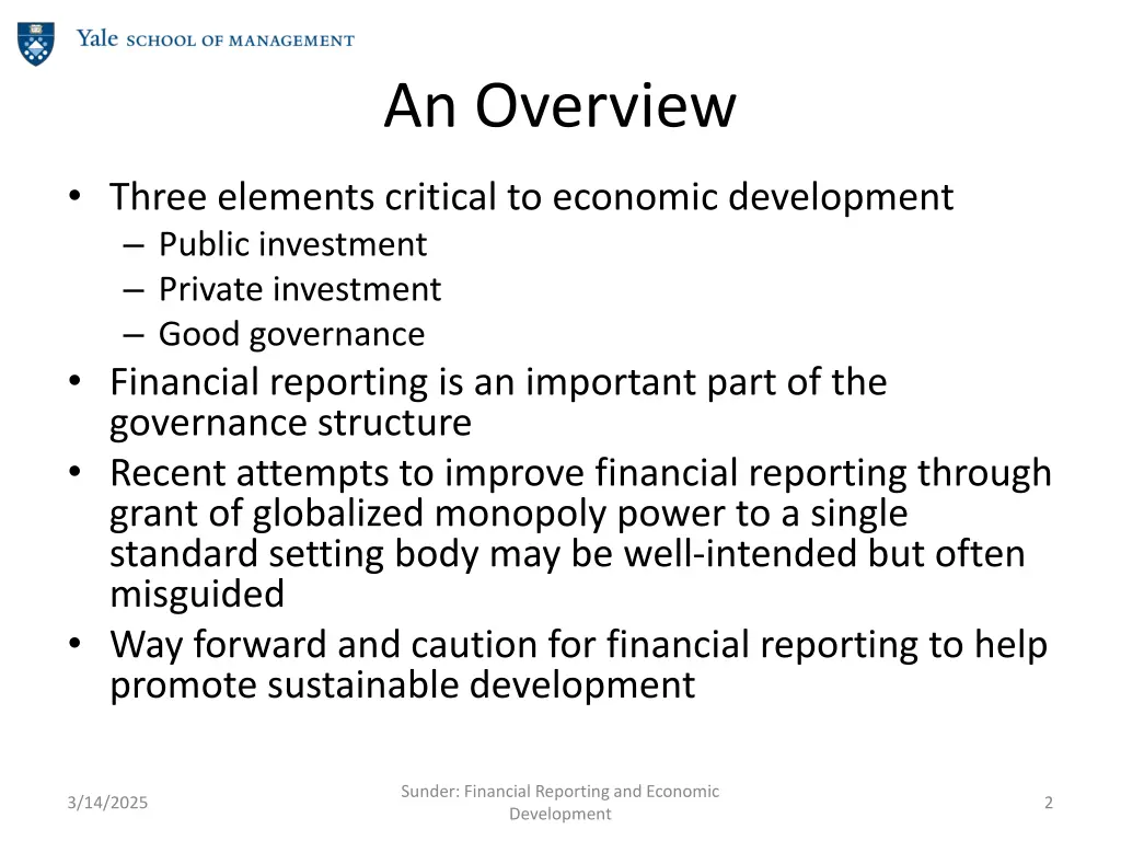 an overview