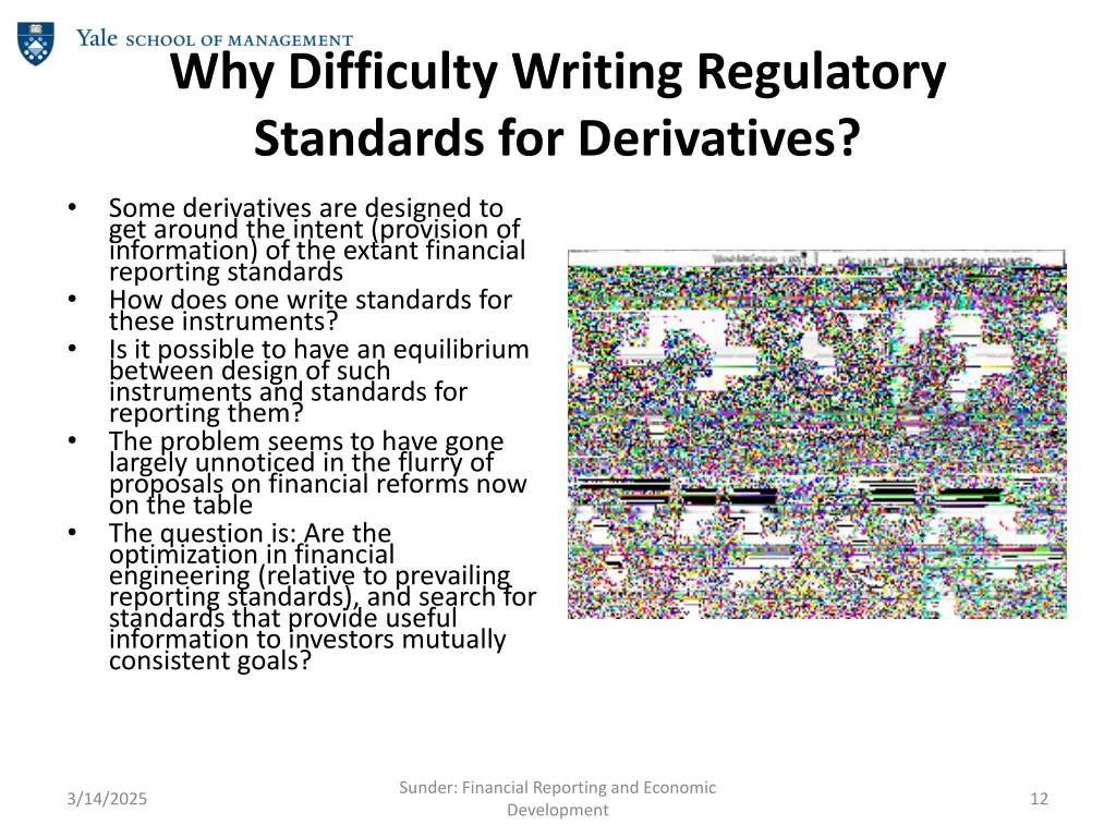 why difficulty writing regulatory standards
