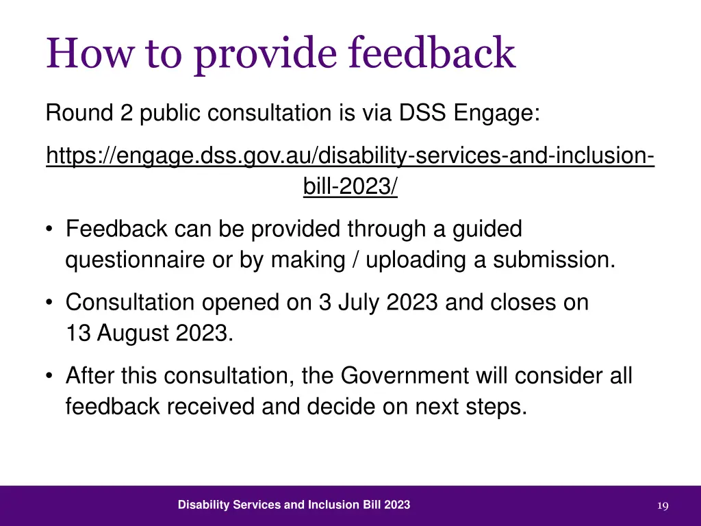 how to provide feedback
