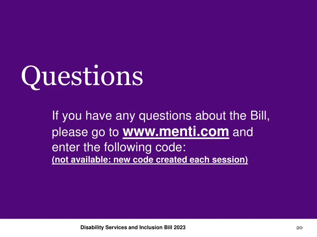 questions 1