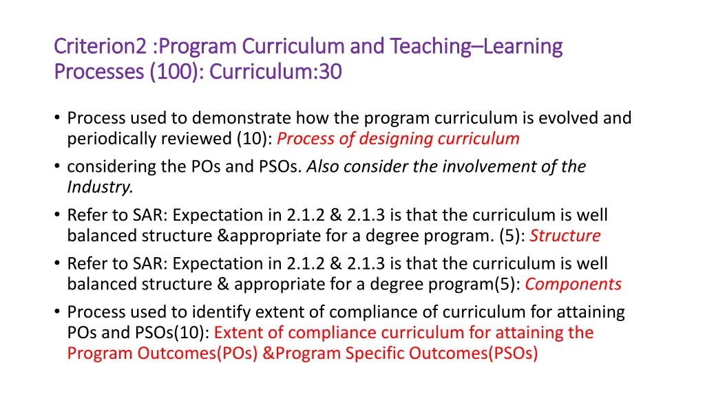 criterion2 criterion2 program curriculum