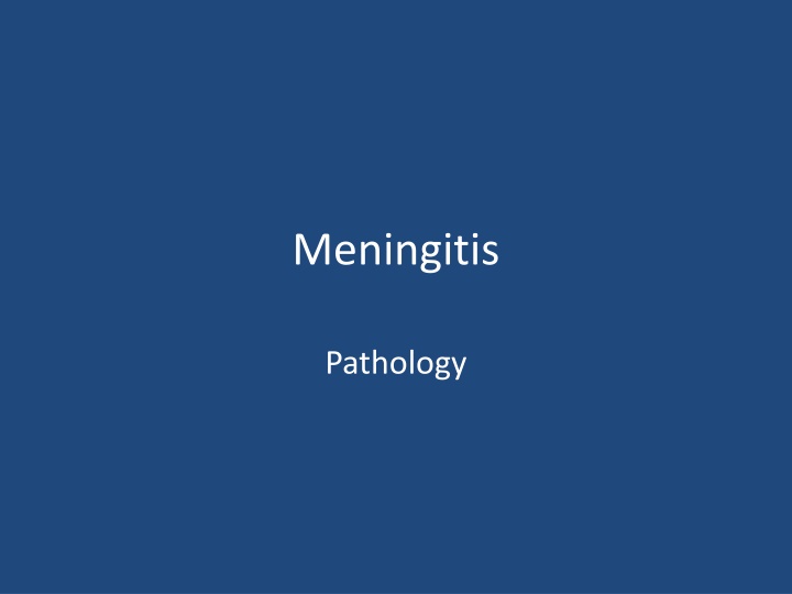 meningitis